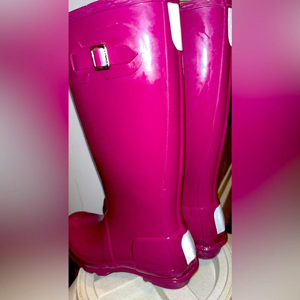 Hunter Boots/ Big Kids size 6 (adult 6.5-7)